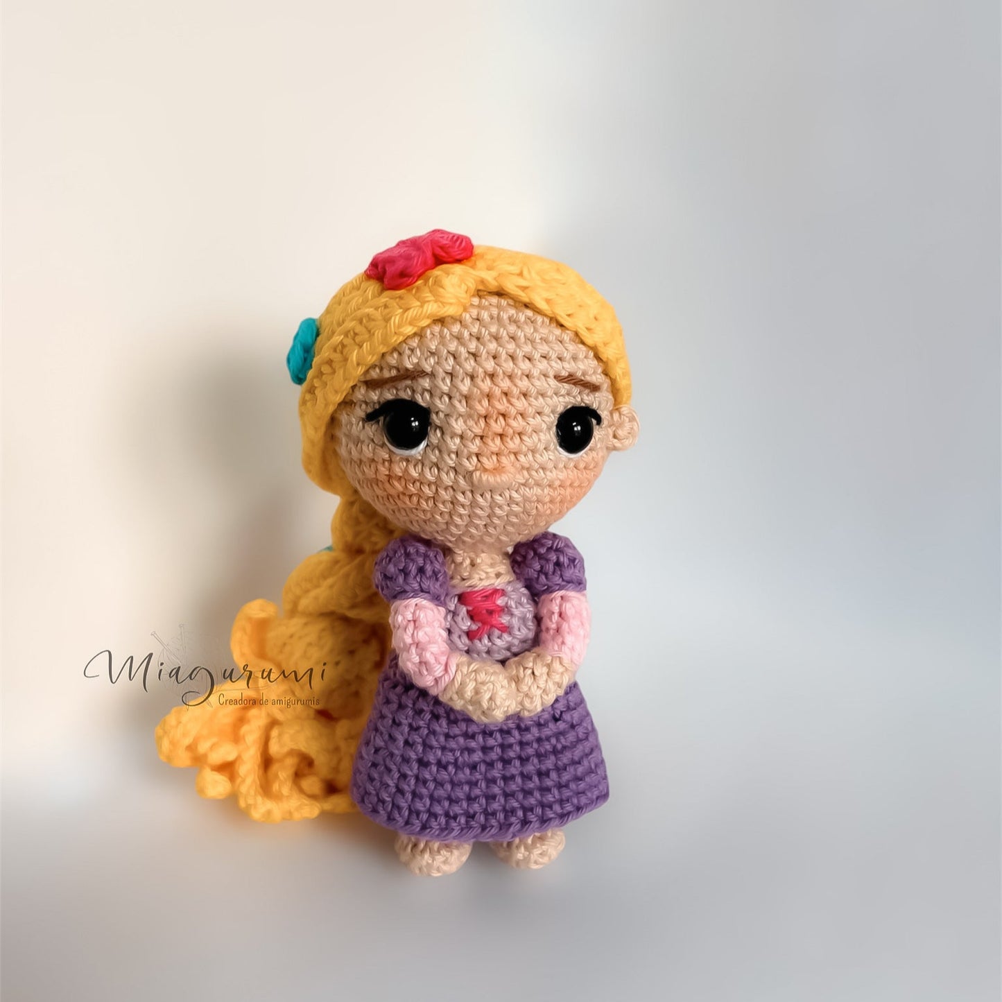 Rapunzel Encantada (Amigurumi)