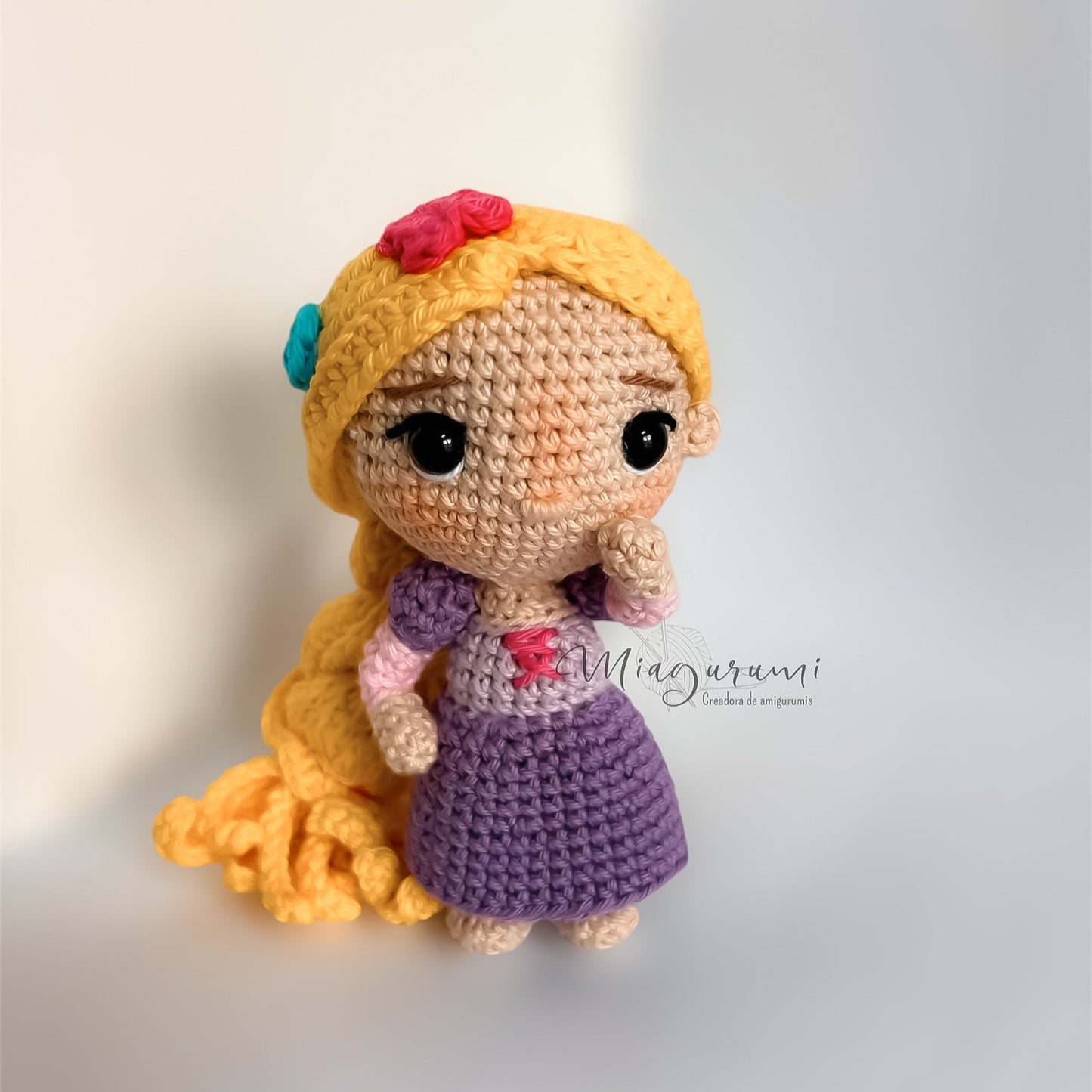 Rapunzel Encantada (Amigurumi)