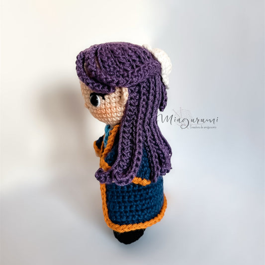 Jinshi - Amigurumi inspired by The Apothecary Diaries