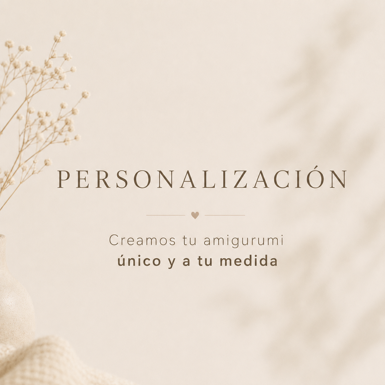 Personalización | Crea tu amigurumi único y hecho a medida